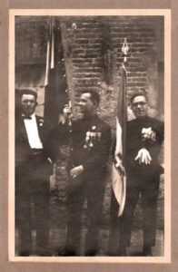 Lucera - Sciarrillo Matteo (1° da sinistra) - Manifestazione patriottica e combattentistica 1938