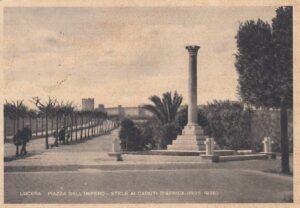 Lucera - Stele 1935- Foto di Antonio Iliceto