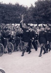 Lucera - Visita di Bottai e Del Giudice nel 1940