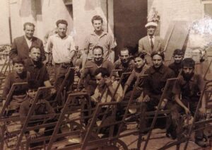 Lucera - I fabbri a Porta Foggia, anni 50 - Foto di Maria Guerrieri