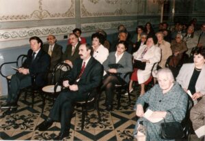 Lucera - Circolo Unione 1998 - Concerto di Marianna Iliceto, avv. M. Palumbo, Nicola Marino, Ascanio Sassi, Antonio Iliceto, Antonietta d'Atri e Eleonora Iliceto