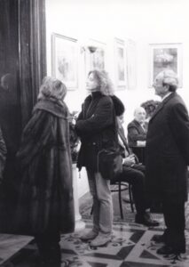 Lucera - Circolo Unione 1996 - Conferenza - Si riconoscono Pio Parracino, sig.na Prignano, avv. Sassi Ascanio