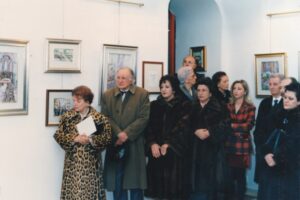 Lucera - Circolo Unione 1990 - Personale di pittura di Luisa Marinari - Ospiti: dott Tozzi, Antonietta d'Atri, Raffaele Tolve, Marisa Caprio