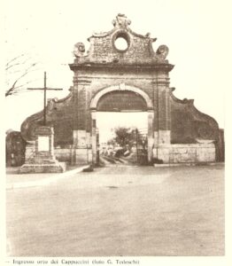 Lucera - Convento dei Cappuccini 1840 - Ingresso dell'orto - L'abbeveratoio