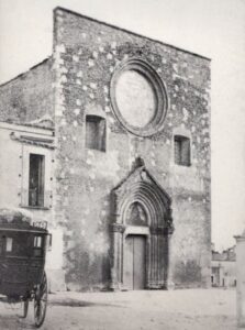Lucera - Chiesa di San Francesco 1880