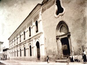 Lucera - Chiesa di San Leonardo e Istituto Pellegrino 1897