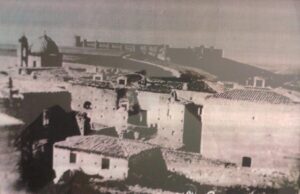 Lucera - Chiesa di Sant'Antonio Abate - Foto scattata dal Palazzo di Giustizia di Capitanata tra 1860 e 1870 - Foto dI Massimiliano Monaco