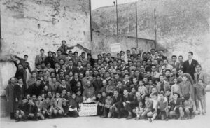 Lucera - Chiesa di Santa Caterina 1946 - Pasqua dello sportivo - Foto di Antonio Iliceto