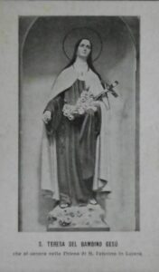 Lucera - Chiesa di Santa Caterina anni 50 - Santa Teresa del "Bambin Gesù"