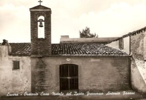 Lucera - Chiesa di San Francesco anni 60 - Casa natale di San Francesco Antonio Fasani (il Padre Maestro)