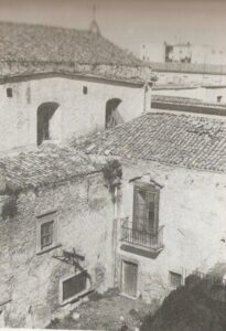 Lucera - Chiesa di Santa Caterina anni 60 - Il vecchio cortile
