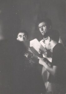 Lucera - Chiesa S. Domenico 1966 - Scuola Cantorum S. Cecilia - Montanaro Lino, Caputo, Conte - Foto DI Lino Montanaro