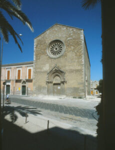 Lucera - Chiesa di San Francesco 1977