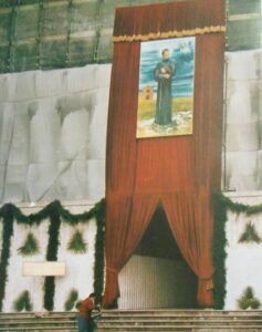 Lucera - Chiesa di San Francesco - Canonizzazione di S. Francesco Antonio Fasani a Roma 13 Aprile 1986
