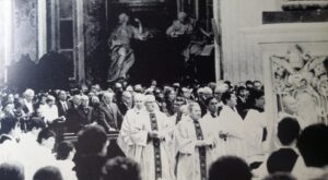 Lucera - Chiesa di San Francesco - Canonizzazione di S. Francesco Antonio Fasani a Roma 13 Aprile 1986
