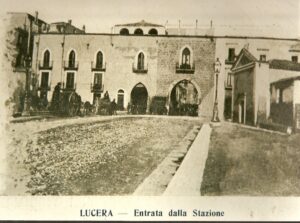 Lucera - Piazza del Popolo - Porta Troia anni 20