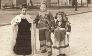 Lucera -Iliceto Antonio, Ascanio e Cristina Bottone anni 40