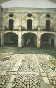 Lucera - Palazzo Ramamondi anni 60 - La corte