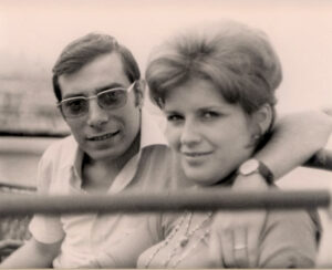 Lucera - Iliceto Ascanio e Ciavotta Adriana anni 70 sul lago di Como