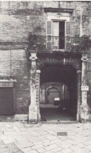 Lucera - Palazzo Lombardi anni 70