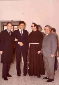 Lucera - Chiesa di San Pio X anni 70 - Padre Francesco Taronna, Giuseppe Papa