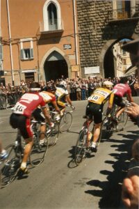 Lucera - Piazza del Popolo 18° Giro di Puglia 1989