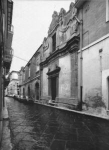 Lucera - Chiesa di Santa Maria della Libera 1984 - Di proprietà della famiglia Uva in Via Mazzaccara