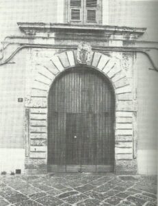 Lucera - Palazzo Valletta già De Troia anni 80