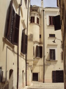 Lucera - Palazzo De Peppo anni 90 - Retro