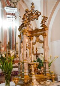 Lucera - Chiesa S. Domenico - Particolare interno XIV sec.