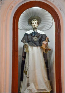 Lucera - Chiesa S. Domenico - Statua di San Domenico XIV sec