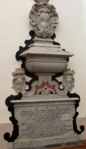 Lucera - Chiesa S. Domenico - Tomba di Quaranta