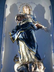 Lucera - Chiesa di S. Francesco - Immacolata Concezione 1718 - Giacomo Colombo su commissione di San Francesco Antonio Fasani