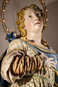 Lucera - Chiesa di S. Francesco - Immacolata Concezione 1718 - Giacomo Colombo su commissione di San Francesco Antonio Fasani