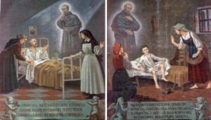 Lucera - Chiesa di S. Francesco - Miracoli del Padre maestro