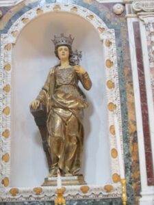 Lucera - Chiesa di Santa Caterina - Santa Caterina di Alessandria