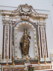 Lucera - Chiesa di Santa Caterina - Santa Caterina di Alessandria