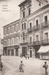 Lucera - Piazza Gramsci (Corso Umberto l) 1910