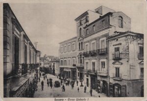 Lucera - Piazza Gramsci (Corso Umberto l) 1933
