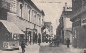 Lucera - Piazza Gramsci (Corso Umberto l) anni 20