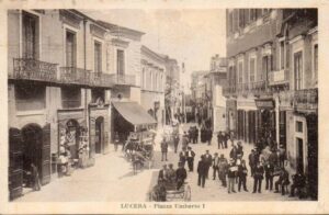 Lucera - Piazza Gramsci (Corso Umberto l) anni 30