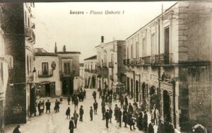 Lucera - Piazza Gramsci (Corso Umberto l) anni 30