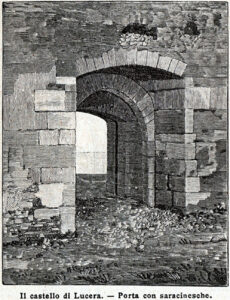 Lucera - Fortezza svevo-angioina 1895