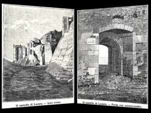 Lucera - Fortezza svevo-angioina 1895 - Disegni