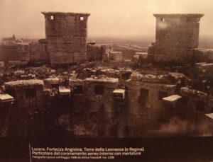 Lucera - Fortezza svevo-angioina 1908 - Torre della Leonessa - Foto di Massimiliano Monaco