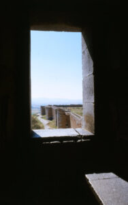 Lucera - Fortezza svevo-angioina 1977 - Foto eseguita da Robero Toriello