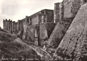 Lucera - Fortezza svevo-angioina anni 60 - Lato est