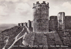 Lucera - Fortezza svevo-angioina anni 60 - Torre della Leomessa