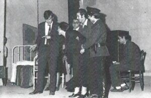 Lucera - Gruppo Teatrale Amici dell'Arte 1968 - I morti non pagano tasse, commedia che precedette la costituzione del Gruppo