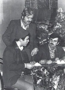 Lucera - Gruppo Teatrale Amici dell'Arte 1977 - 'Natale in casa Cupiello' - Lello Spanuolo, Carlo Scioscia e Germano Benincaso